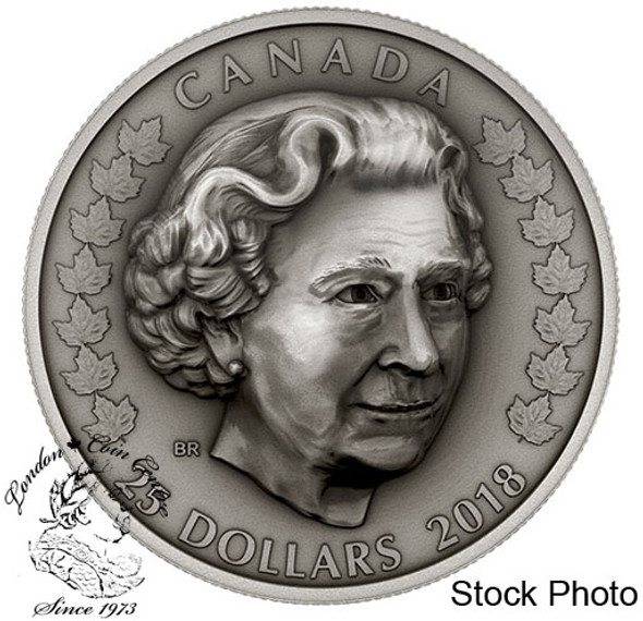 Canada: 2018 $25 Her Majesty Queen Elizabeth II: Matriarch of the Royal Family Pure Silver Coin
