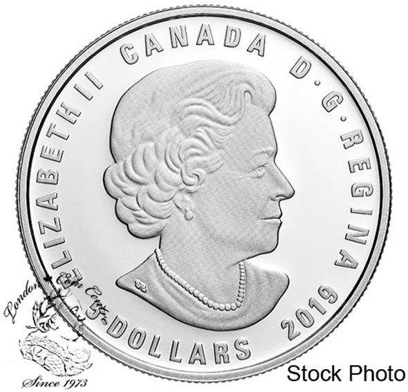 Canada: 2019 $5 Zodiac Series: Aquarius Pure Silver Coin with Swarovski Crystals