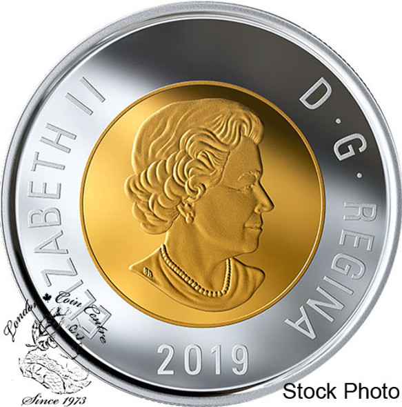 Canada: 2019 $2 Proof Silver Coin with Selective Gold Plating