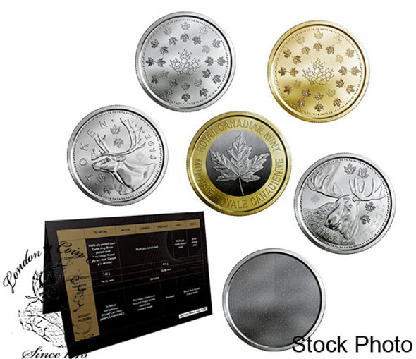 Canada: 2018 25 Cent Size R&D Security Test 6-Token Set *Error with Die Crack* Canada: 2018 25 Cent Size R&D Security Test 6-Token Set *Error with Die Crack*