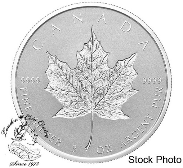 Canada: 2018 $50 30th Anniversary of the Silver Maple Leaf 3 oz. Pure Silver Coin Canada: 2018 $50 30th Anniversary of the Silver Maple Leaf 3 oz. Pure Silver Coin