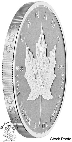 Canada: 2018 $50 30th Anniversary of the Silver Maple Leaf 3 oz. Pure Silver Coin