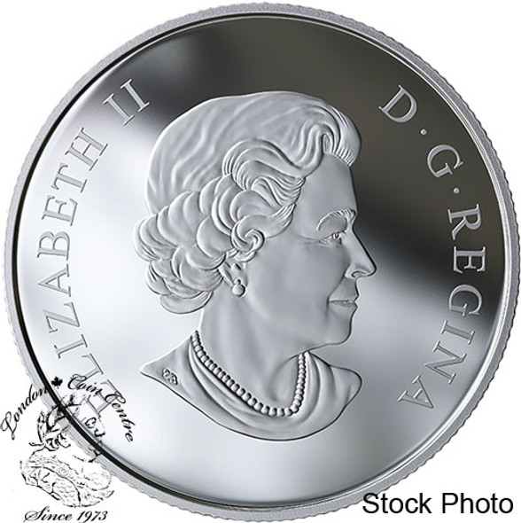 Canada: 2019 $3 Queen Elizabeth Rose Blossoms Fine Silver Coin