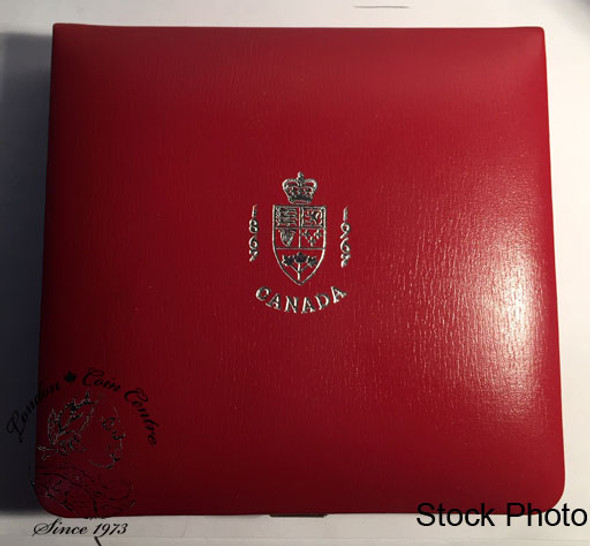 Canada: 1967 Specimen Coin Set with Medallion in Red RCM Display Case Canada: 1967 Specimen Coin Set with Medallion in Red RCM Display Case
