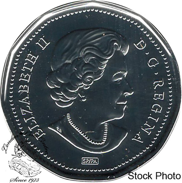 Canada: 2012 $1 Proof Like 25th Anniversary Loonie in 2x2