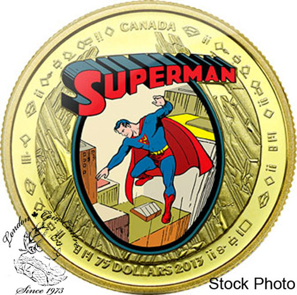 Canada: 2013 $75 Superman™: The Early Years 14k Gold Coin