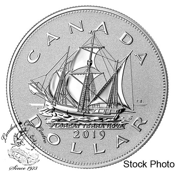 Canada: 2019 $1 Heritage of the Royal Canadian Mint: The Matthew 1 oz. Pure Silver Piedfort