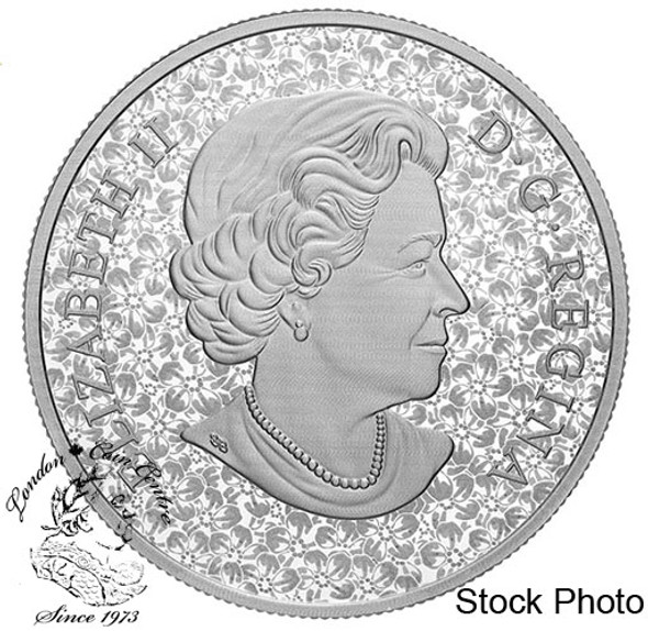 Canada: 2019 $20 Forget-Me-Not 1 oz Pure Silver Coin