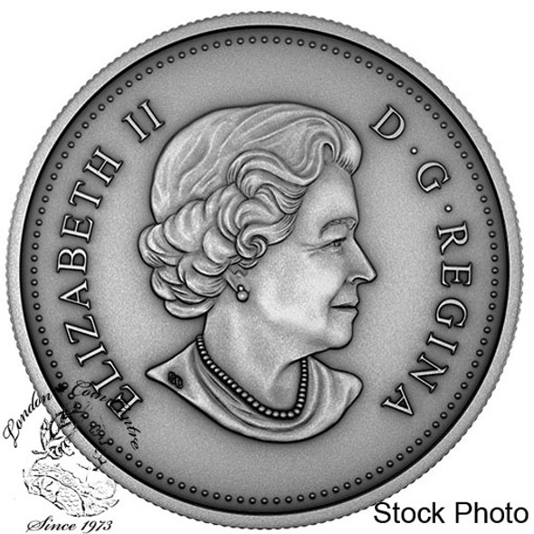 Canada: 2018 $25 Her Majesty Queen Elizabeth II: The New Queen 1 oz. Pure Silver Coin