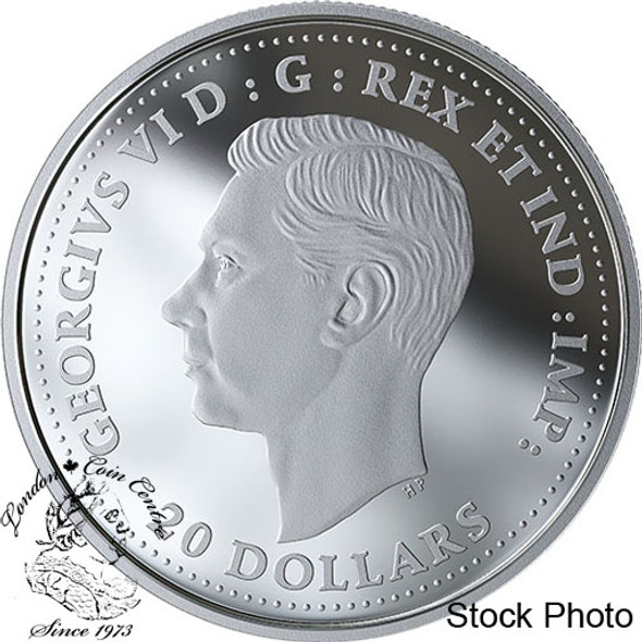 Canada: 2019 $20 Second World War Battlefront: The Battle of the Scheldt 1 oz. Pure Silver Coin