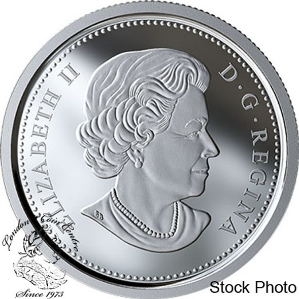 Canada: 2019 25 Cents Coloured Pure Silver Coin