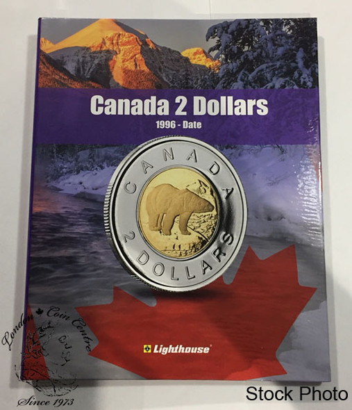 Canada 2 Dollar Vista Coin Album 1996 - Date (Colourful)