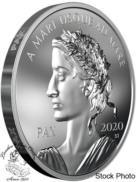 Canada: 2020 $1 Peace Dollar Pure Silver Coin