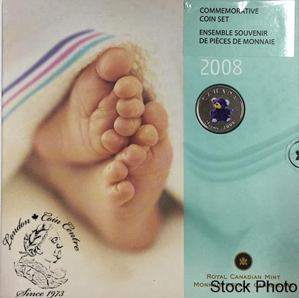 Canada: 2008 Baby Gift Coin Set - Teddy Bear Canada: 2008 Baby Gift Coin Set - Teddy Bear