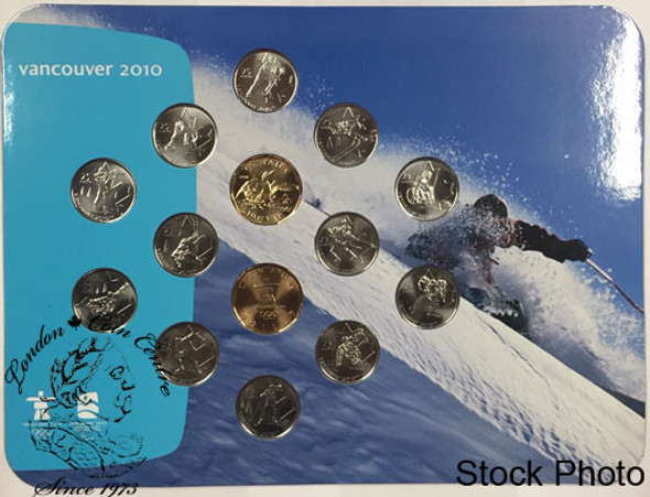 Canada: 2010 Vancouver Olympic and Paralympic Winter Games Snowboarding Coin Collection Set