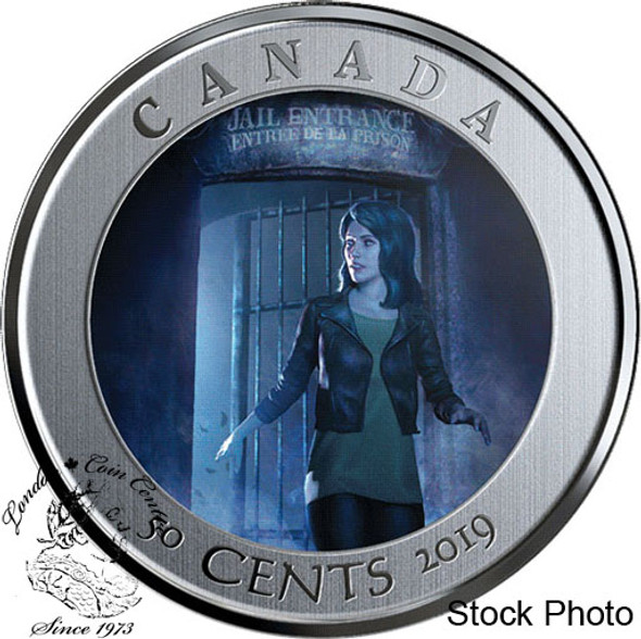 Canada: 2019 50-Cent Spooky Canada: HI Ottawa Jail Hostel Coin