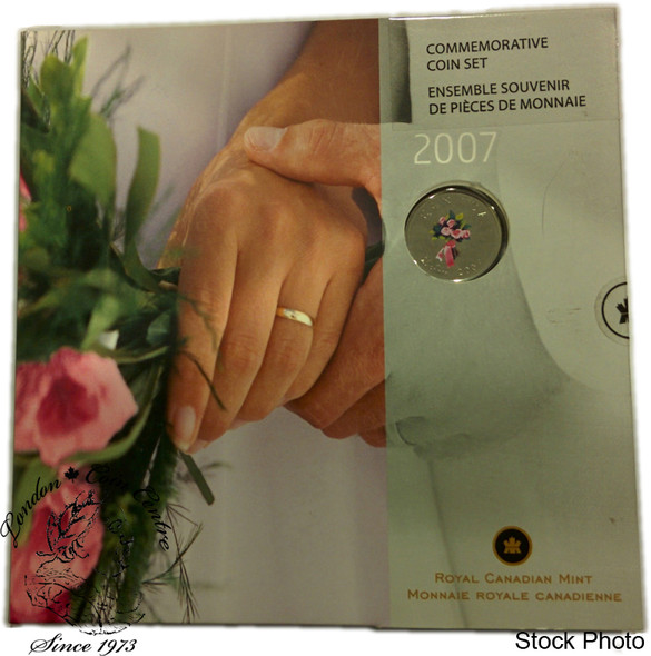 Canada: 2007 Wedding Coin Gift Set - Bouquet