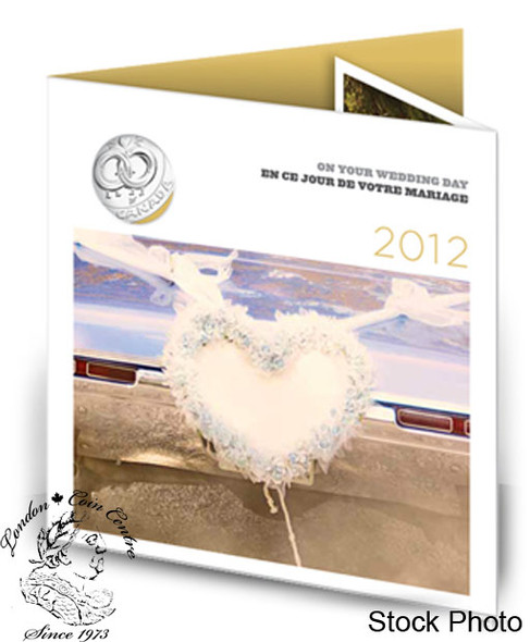 Canada: 2012 Wedding Coin Gift Set - Wedding Rings and Heart