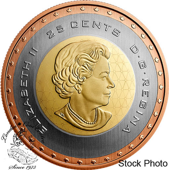 Canada: 2019 25 Cent First Canadian In Space Coin