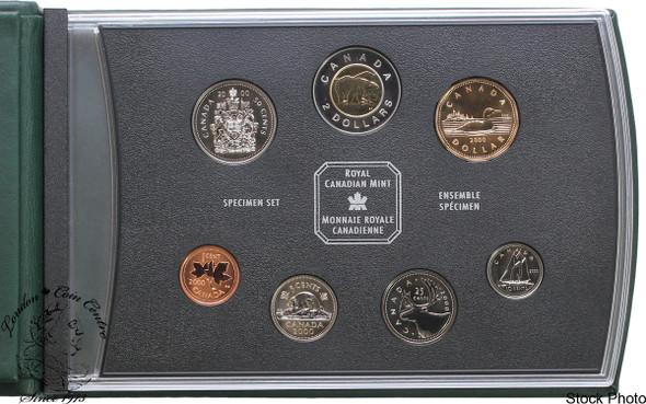 Canada: 2000 Bear Specimen Coin Set