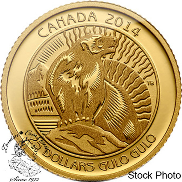 Canada: 2012 1 Cent - Farewell to the Penny 1/25 oz Gold Coin