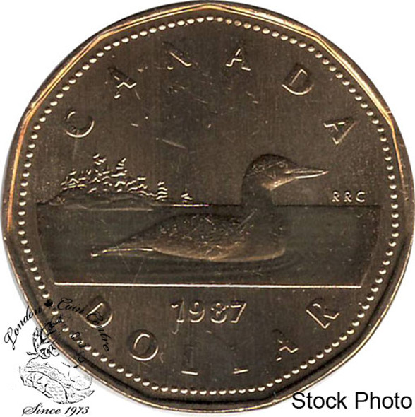 Canada: 1987 $1 Loonie BU