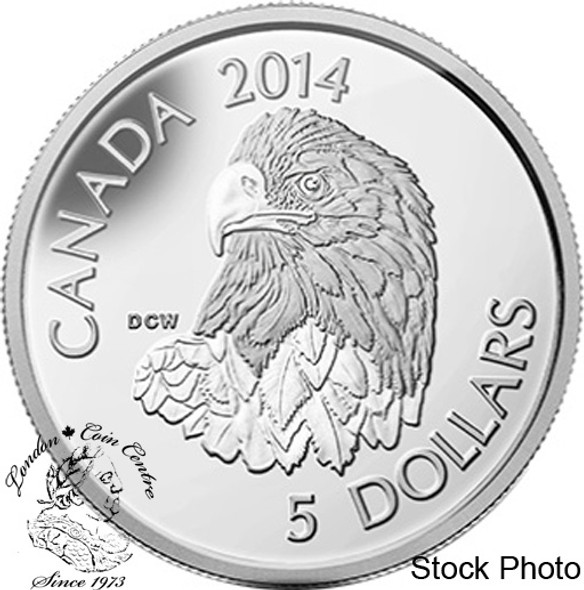 Canada: 2014 $5 Bald Eagle Platinum Coin