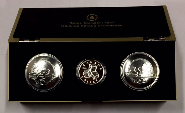 Canada: 2007 Baby Keepsake Tin Includes RARE ABC Block Loonie Canada: 2007 Baby Keepsake Tin Includes RARE ABC Block Loonie