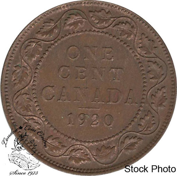 Canada: 1920 Large 1 Cent MS60