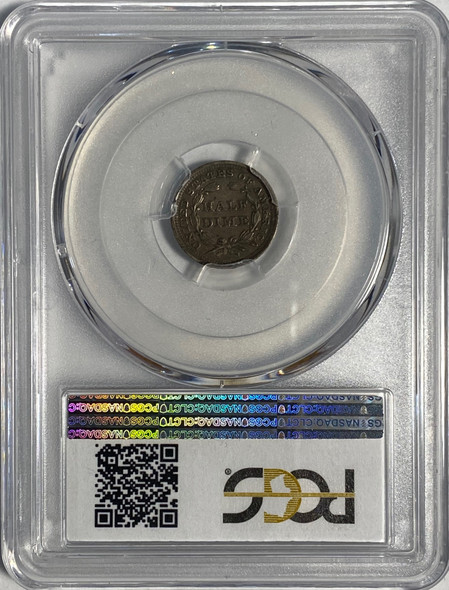 United States: 1842 5 Cent Silver PCGS XF45