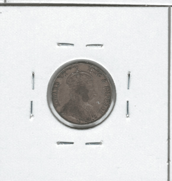 Straits Settlements: 1910B 5 Cent Lot#2 Straits Settlements: 1910B 5 Cent Lot#2