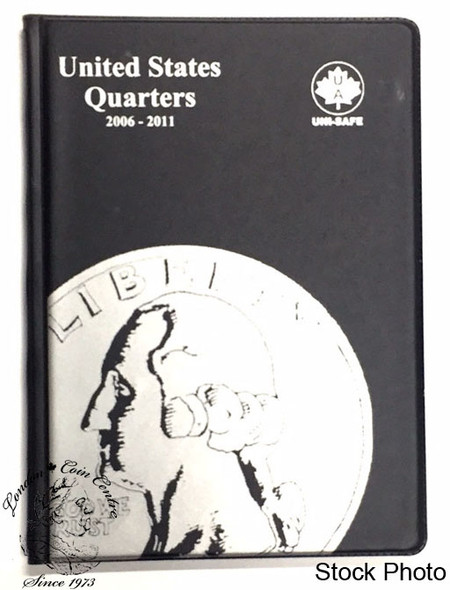 United States: 2006-2011 Quarters Uni-Safe Coin Folder / Album United States: 2006-2011 Quarters Uni-Safe Coin Folder / Album