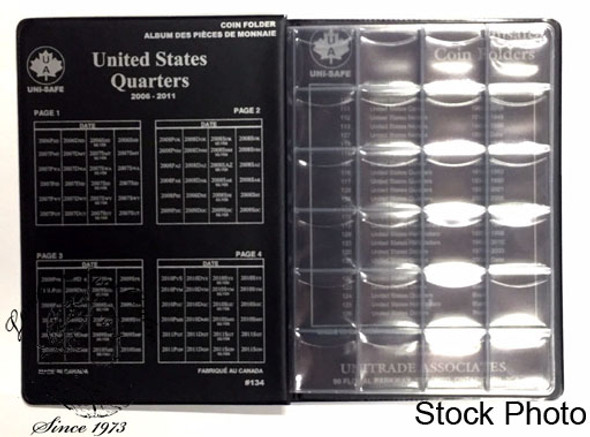 United States: 2006-2011 Quarters Uni-Safe Coin Folder / Album