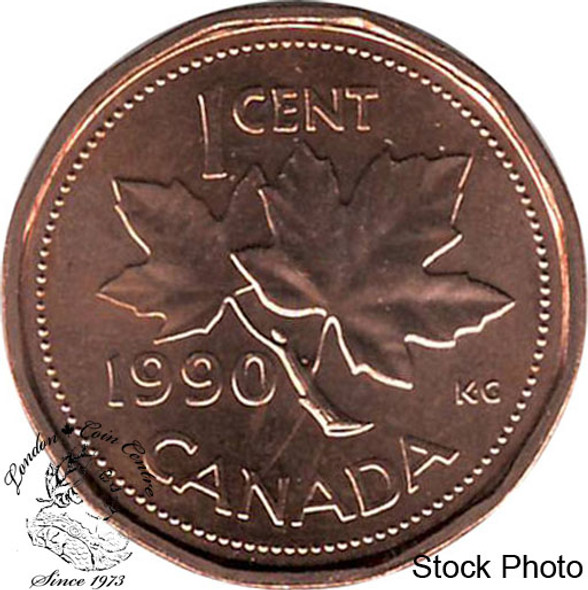 Canada: 1990 1 Cent BU