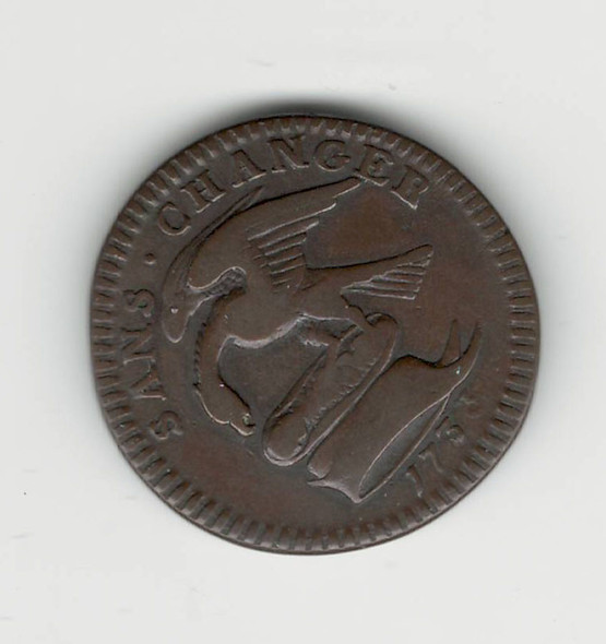 Isle of Man: 1733 1/2 Penny