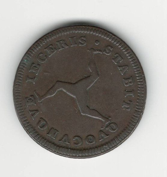 Isle of Man: 1786 1/2 Penny