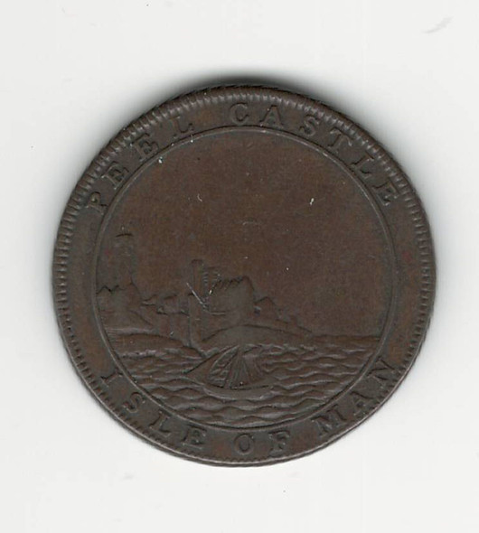 Isle of Man: 1811 Douglas 1/2 Penny Token