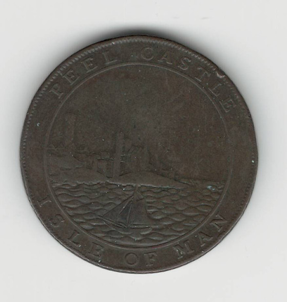 Isle of Man: 1811 Douglas One Penny Token Isle of Man: 1811 Douglas One Penny Token