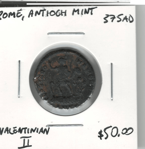 Roman: 375 AD Antioch Mint Valentinian II