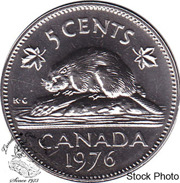 Canada: 1976 5 Cent Proof Like