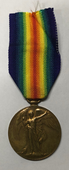 Great Britain: World War I Victory Medal PTE. L.A. OSBOURNE ROYAL MARINE. L.I. Great Britain: World War I Victory Medal PTE. L.A. OSBOURNE ROYAL MARINE. L.I.