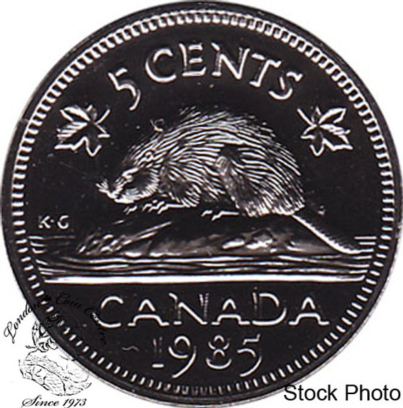 Canada: 1985 5 Cent Proof Like