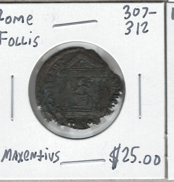 Roman: 307 -312 AD Follis Maxentius Lot#4