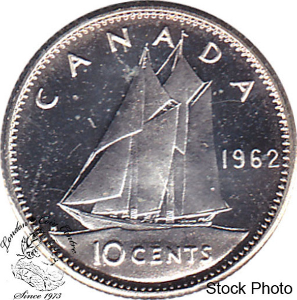 Canada: 1962 10 Cent Proof Like