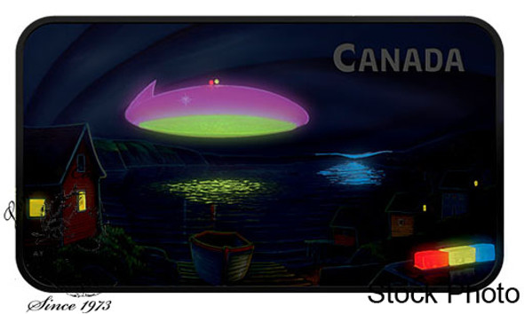 Canada: 2020 $20 Canada's Unexplained Phenomenon: Clarenville Incident 1 oz Pure Silver Glow-in-the-dark Coin