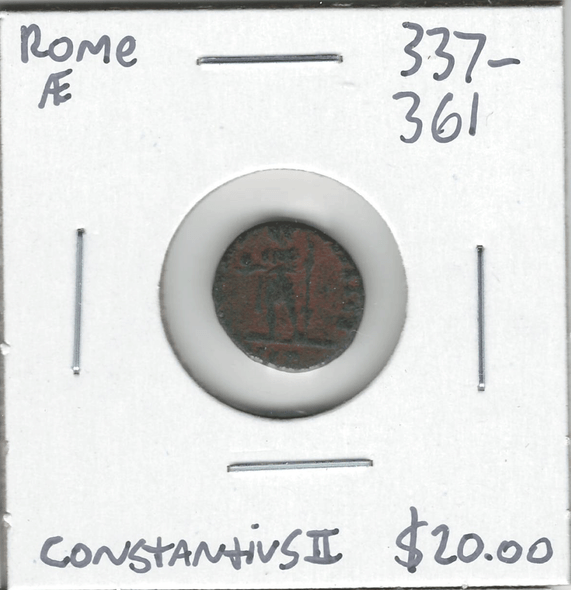 Roman: 337 - 361 AD AE Constantius II #2