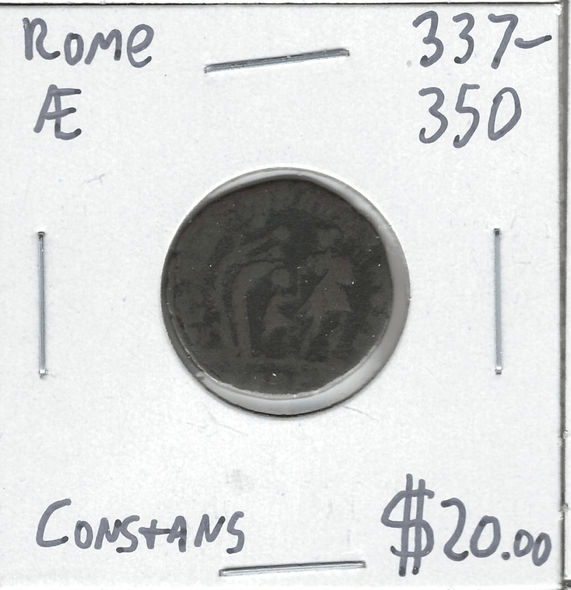 Roman: 337 - 350 AD AE Constans #4 Roman: 337 - 350 AD AE Constans #4