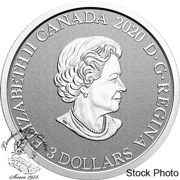 Canada: 2021 $3 Floral Emblems of Canada - Newfoundland and Labrador: Pitcher Plant Fine Silver Coin