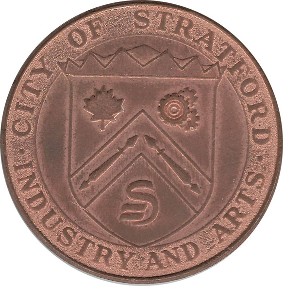 Stratford Canada Festive Theatre Large Medal