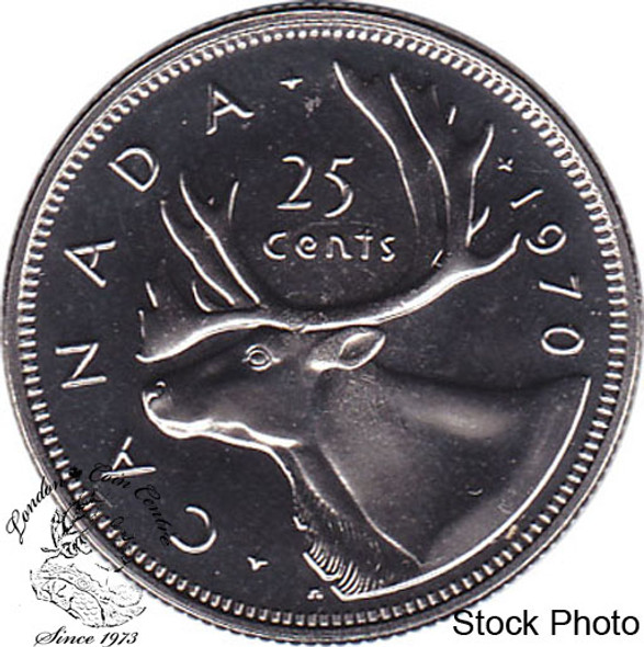 Canada: 1970 25 Cent Proof Like